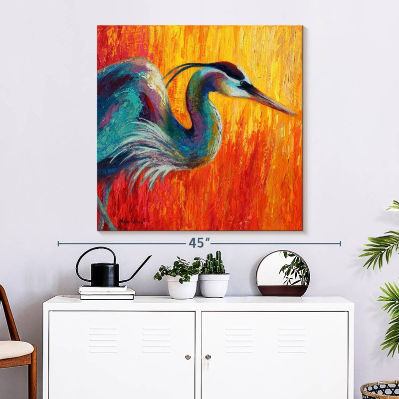 Brampt Heron III, 33" H x 33" W