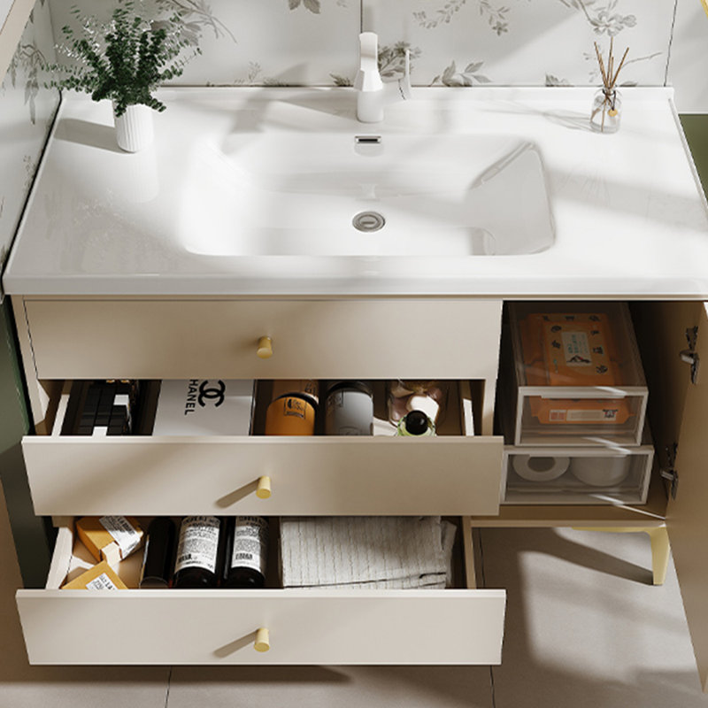 Armoire de salle de bain style français pastorale