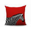 Oreiller carré réversible intérieur / extérieur Hala Zebra-119833900-120238287