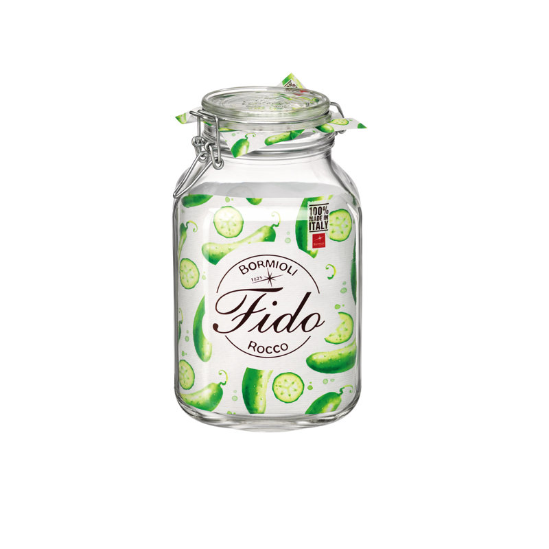 Fido Pot alimentaire, transparent, 101oz.