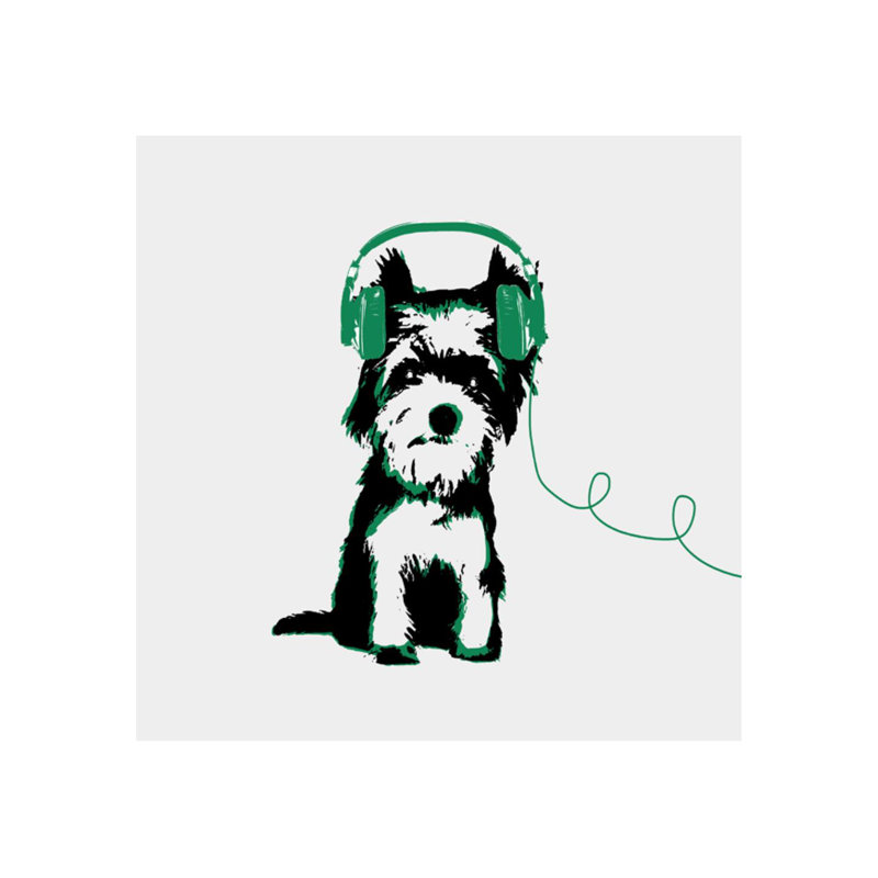 Music Lover III Print by Sofia Fox, Outdoor, 36" H x 36" W x 1.5" D
