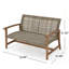 Causeuse d'extérieur large Bedingfield-936893923