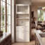 Armoire de rangement autoportante haute de 71 pouces avec portes et tablettes, tablettes réglables, tiroir et ensemble anti-basculement-129225965