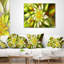 Coussin lombaire floral à fleurs fractales-30735264