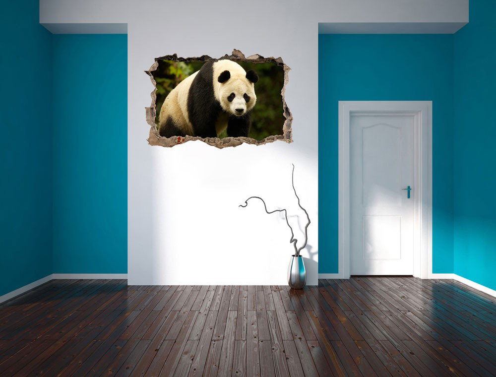 Hübscher Panda Wandaufkleber