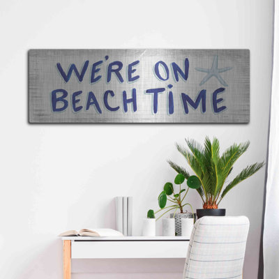 Beach Time VI' by James Wiens, Metal Wall Art