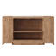 Meuble-lavabo sur pied 60 po avec lavabo en céramique et deux armoires de rangement Frank