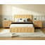 Structure de grand lit avec tiroirs-129743729