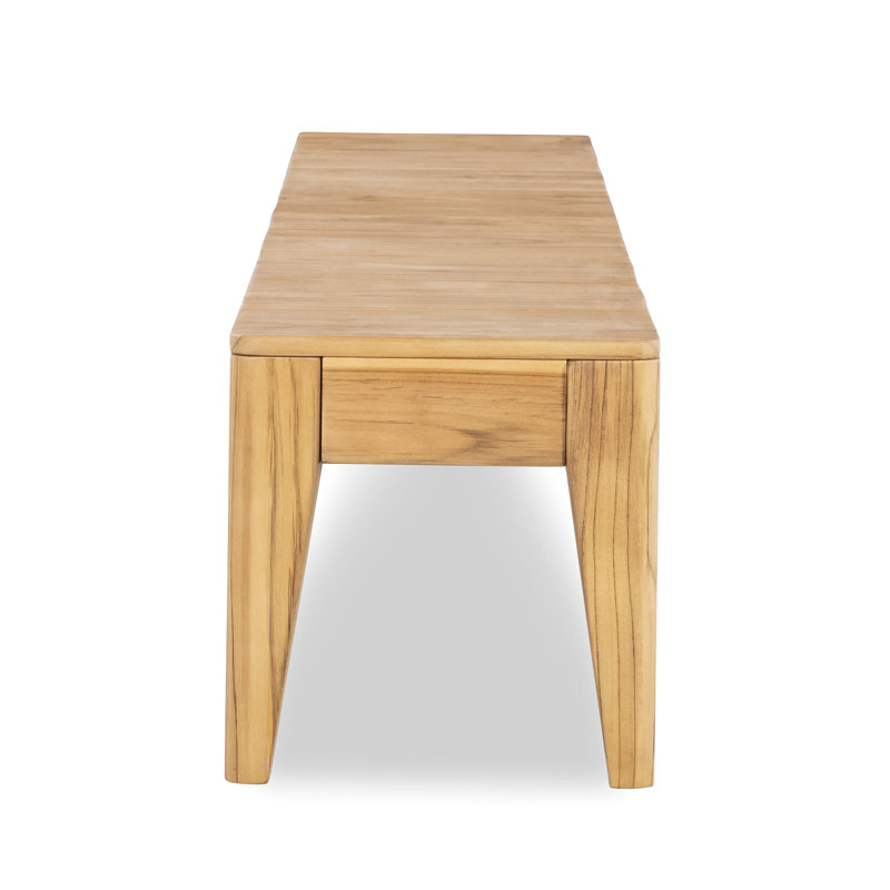 Banc d'extérieur en teck Drift