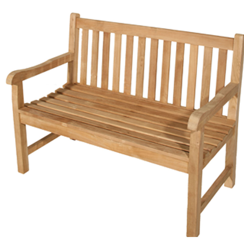 Xantippe Solid Wood Teak Outdoor Bench