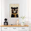 Cute Bear With Glasses Whimsical Contemporary Bear Wall Art Print 1 Piece Wrapped Canvas Wall Art-299707569