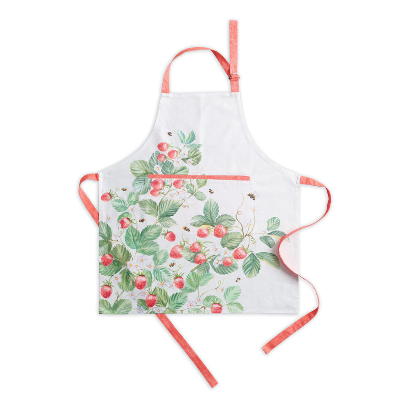 Tablier pour femme avec poche 100% coton 27,50 po x 31,50 po Maison d'Hermine