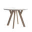Extendable Round Metal Base Dining Table-1563213557-1563213559