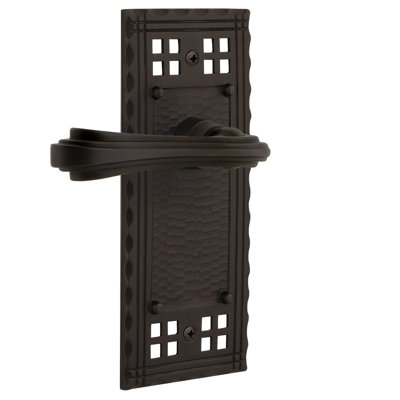 Assiette «Craftsman» (couloir et garde-robe) avec levier à fleur