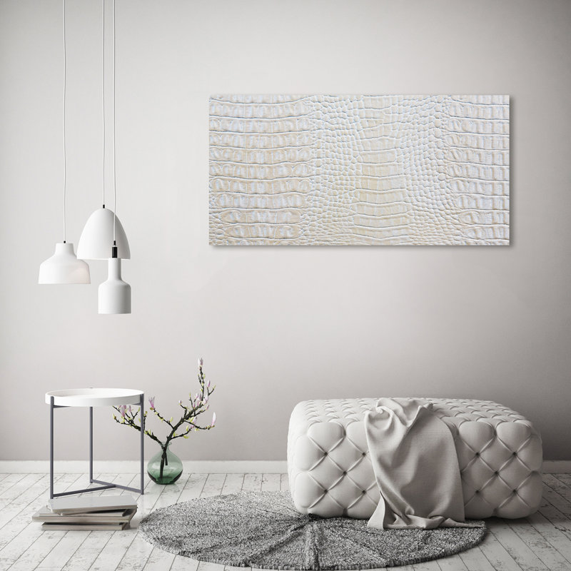 Crocodile Skin - Wrapped Canvas Print