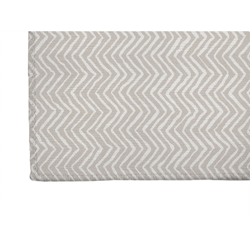 Chevron Snug Non-Slip Outdoor Rug, Rectangle 8' x 10'