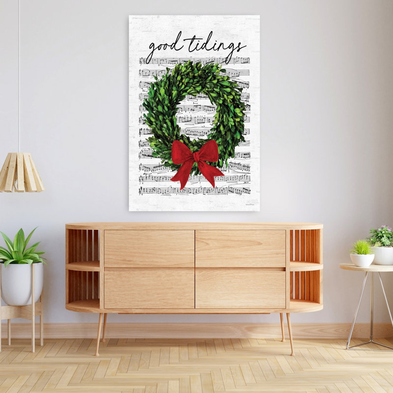 Good Tidings, art contemporain, H 48 po x l 32 po