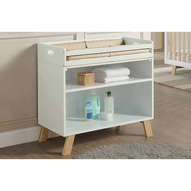 Multi Purpose Changing Table White/Natural, White