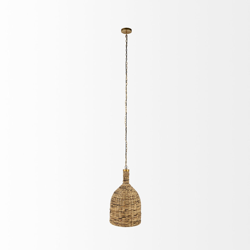 Rothermel 1 - Light Gold Single Pendant