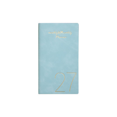 Paper notebooks 2027 English Planner 365 Day Daily Planner Portable Notebook Journal Calendar
