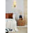 Addilyn 5.5" W 1-Light Dimmable Steel Armed Sconce-228368433