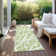 Kyrie Washable Abstract Indoor / Outdoor Rug