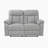Mayodan 61.5" Traditional Chenille Manual Reclining Loveseat with Durable Metal Reinforced Frame