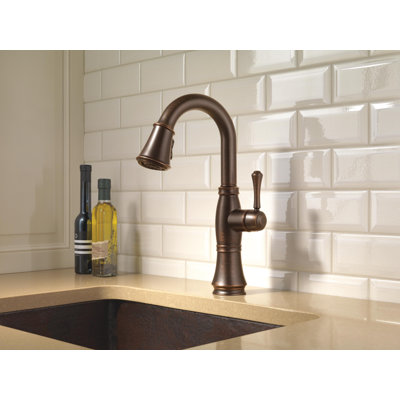 Cassidy Bar Faucet with Pull Down Sprayer