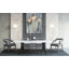 50cm H Velvet Upholstered Armchair-1922094134