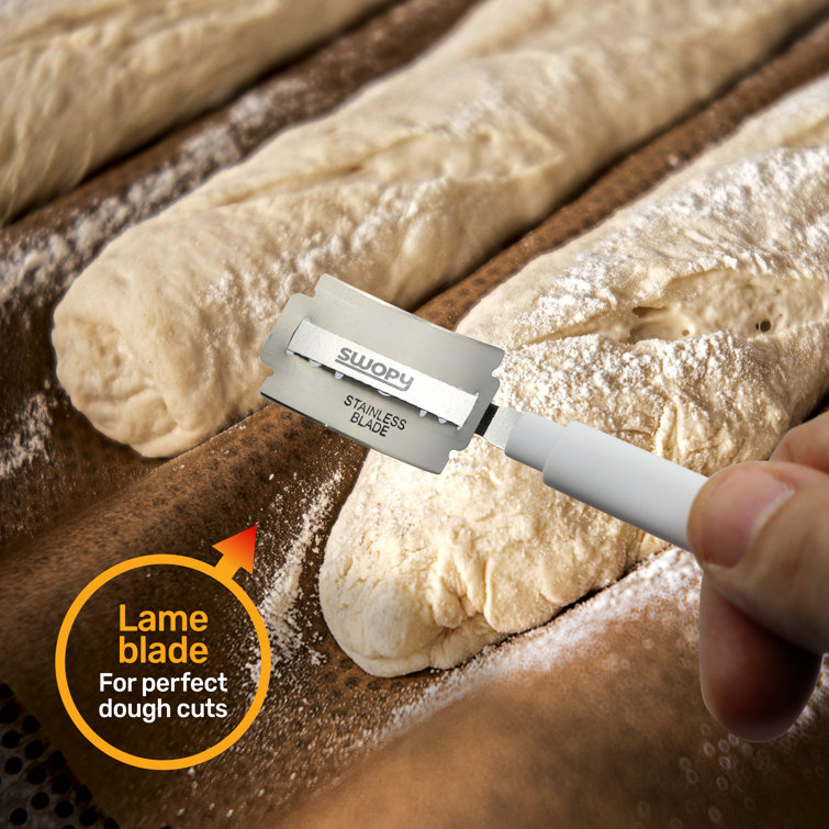  21.5-Inches Silicone Rolling Pin, Non-Stick Dough