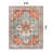 Transitional Medallion Washable Non Slip Area Rug-1254216268