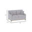 Causeuse moderne Modern Bay Honra