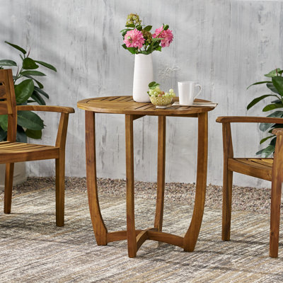 Table circulaire en bois de 27,5 po Hermosa