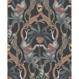 Safari Totem - Ginger And Taupe On Charcoal