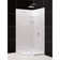 Qwall 38'' W x 38'' D x 76.75" H Framed Neo-Angle Shower Stall and Base Included