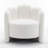 Sherpa Upholstered Barrel Chair-1867781356