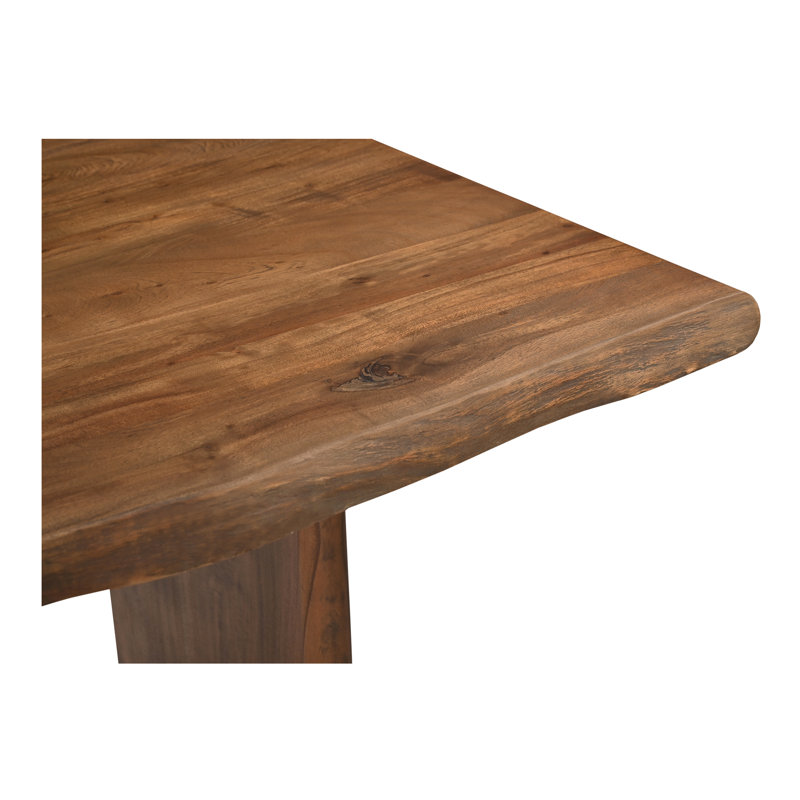 Lila Large Dining Table Brown, 30" H x 98" L x 40" W