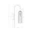 Wolak Armed Sconce-243906625