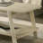 Metz Mid-Century Modern Wood Shelf End Table