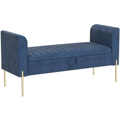 Natayah Flip Top Storage Bench by Everly Quinn