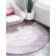 Tapis mauve à motif géométrique Pharaoh-40282018