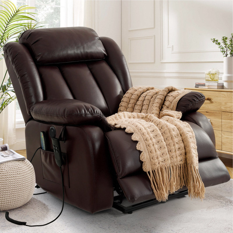 Couverture électrique pour fauteuil relevable, couverture confortable et douce