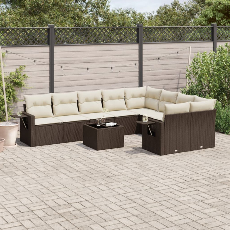 Ensemble de canapé de jardin Vidaxl