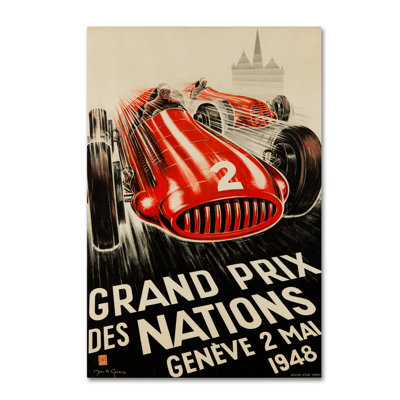 «Racecar 7» par Lantern Press - publicité imprimée
