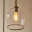 1 - Light Brushed Brass Pendant
