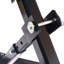 Déplace-balles réglables, en acier, monobloc, remorque à balles de foin rondes, noir, capacité de 680 kg avec treuil manuel
