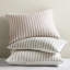 3 Pcs King Duvet - Natural Linen And Rayon Cotton Fabric, Soft Handfeel, Classic Stripe, Standard 100 Product, Comfortable Sleep, Sophisticated Appeal, Machine Washable