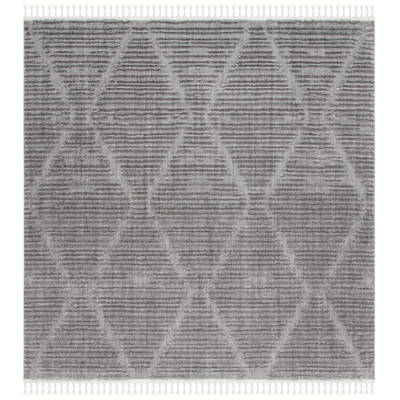 Tapis géométrique Inmon Performance, Carré 6 pi 7 po