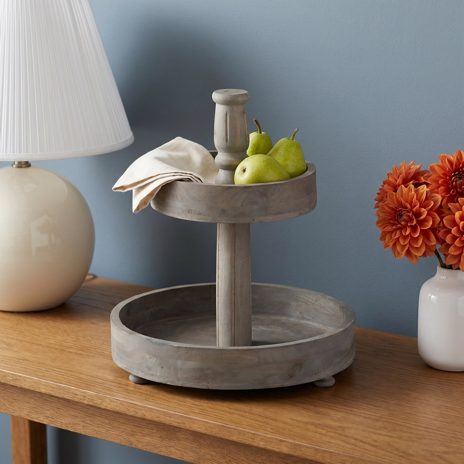 Florene Solid Wood Decorative Tray