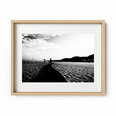Walk The Line Print by Joseph Regan
